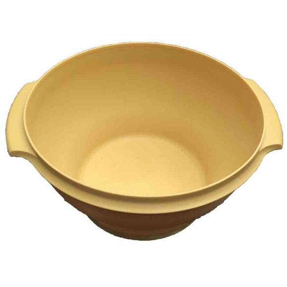 Vintage Tupperware Harvest Gold 880-4 Large Serving Salad Bowl 10” NO LID - Picture 1 of 9